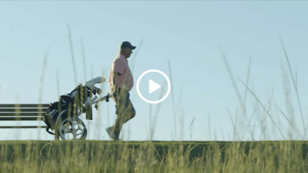 Patient walking comfortably after treatment